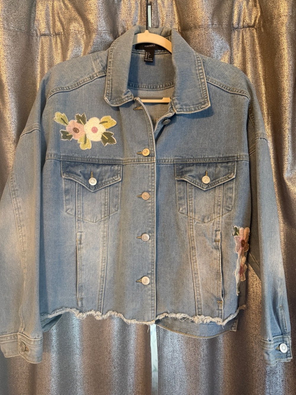 Forever 21 Light Blue Denim Jacket